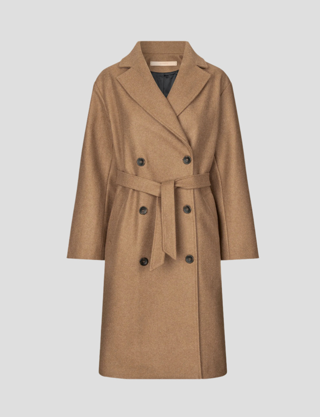 Amber coat camel