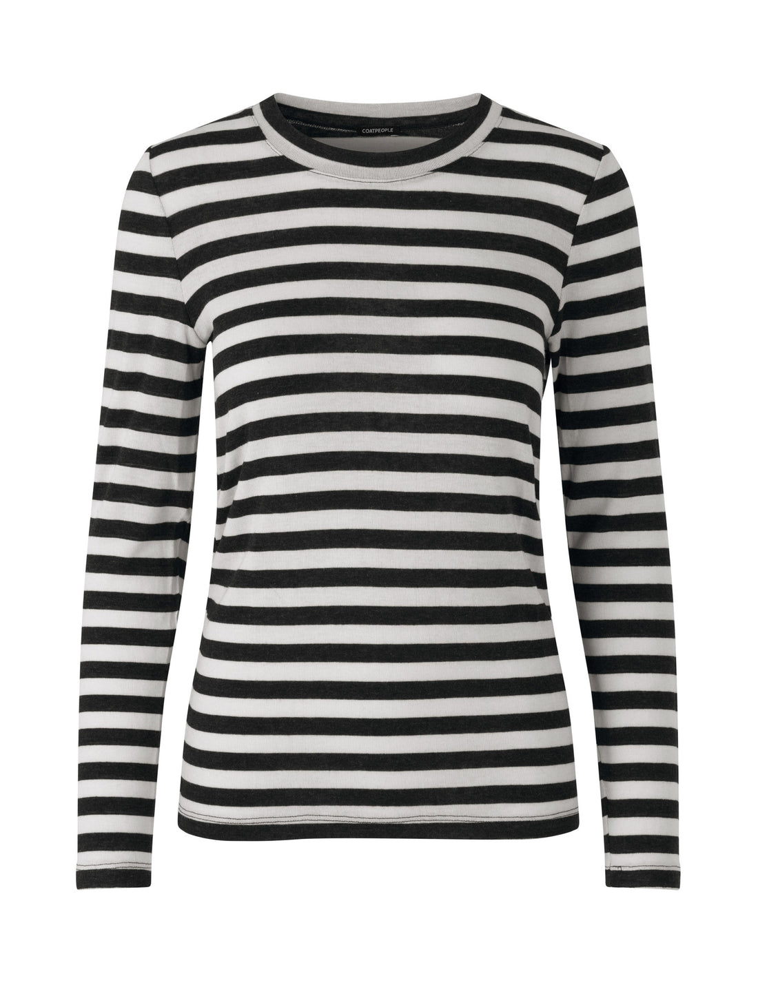 April blouse off white/navy stripes