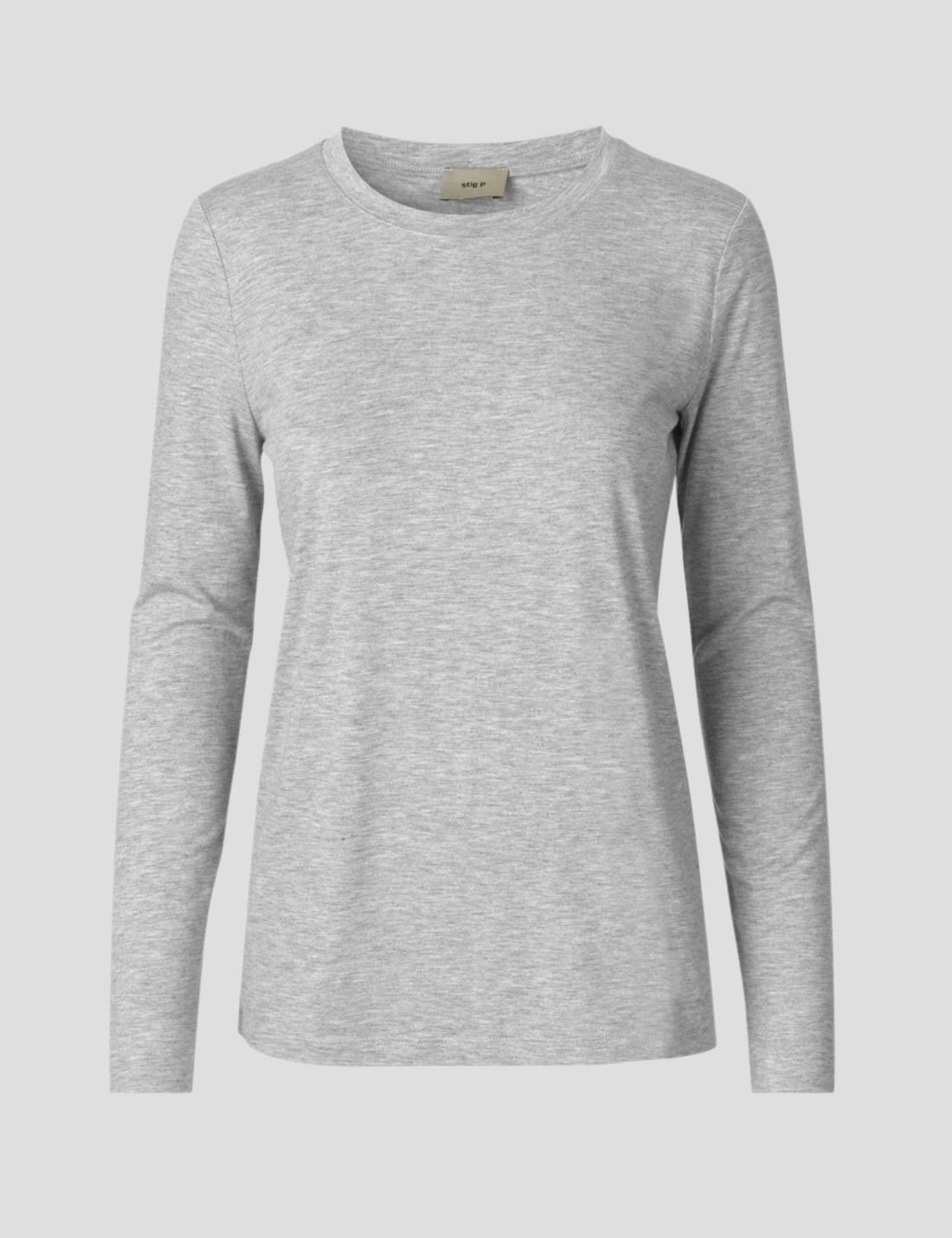 Bella long sleeve t-shirt grey melange