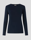 Bella long sleeve  t-shirt white