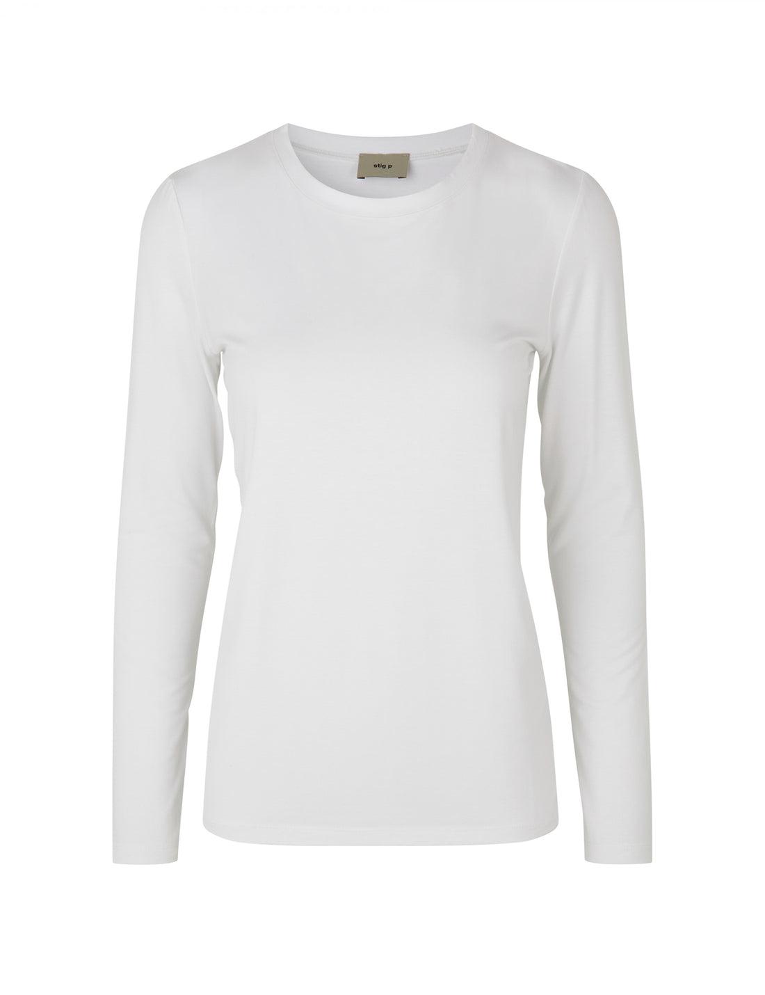 Bella long sleeve  t-shirt white