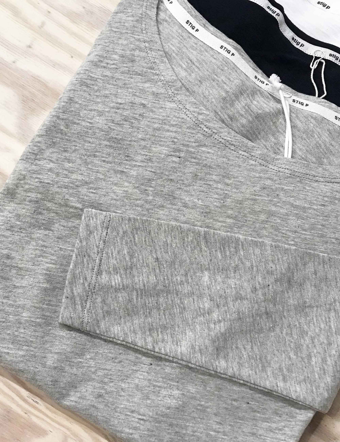 Dorrie long sleeve t-shirt grey melange