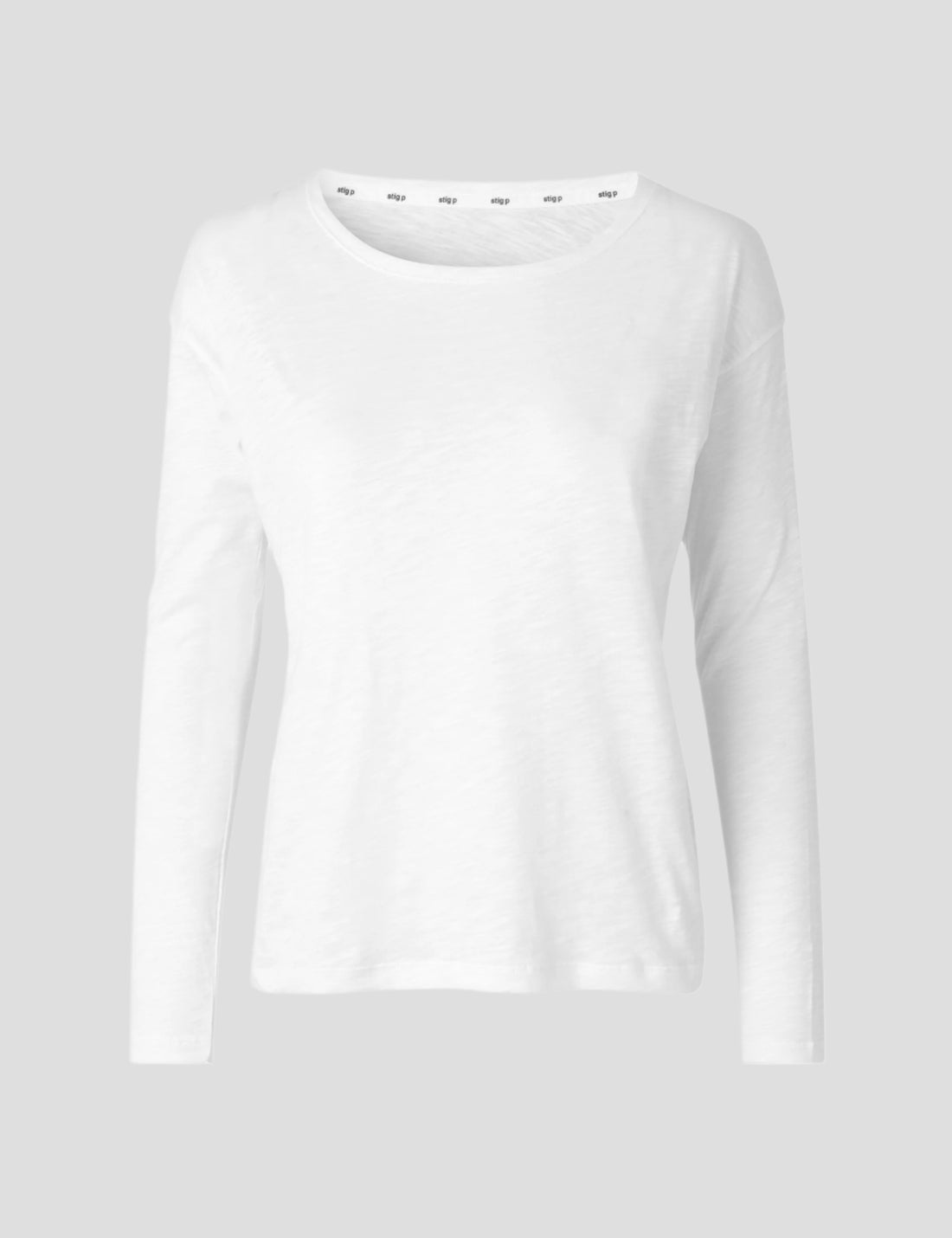 Dorrie long sleeve t-shirt white