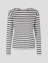 Dorrie long sleeve t-shirt dark brown