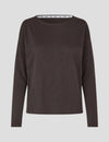 Dorrie long sleeve t-shirt black