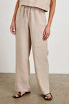 Emmie black linen pants