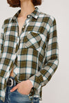 Hunter shirt golden cobalt