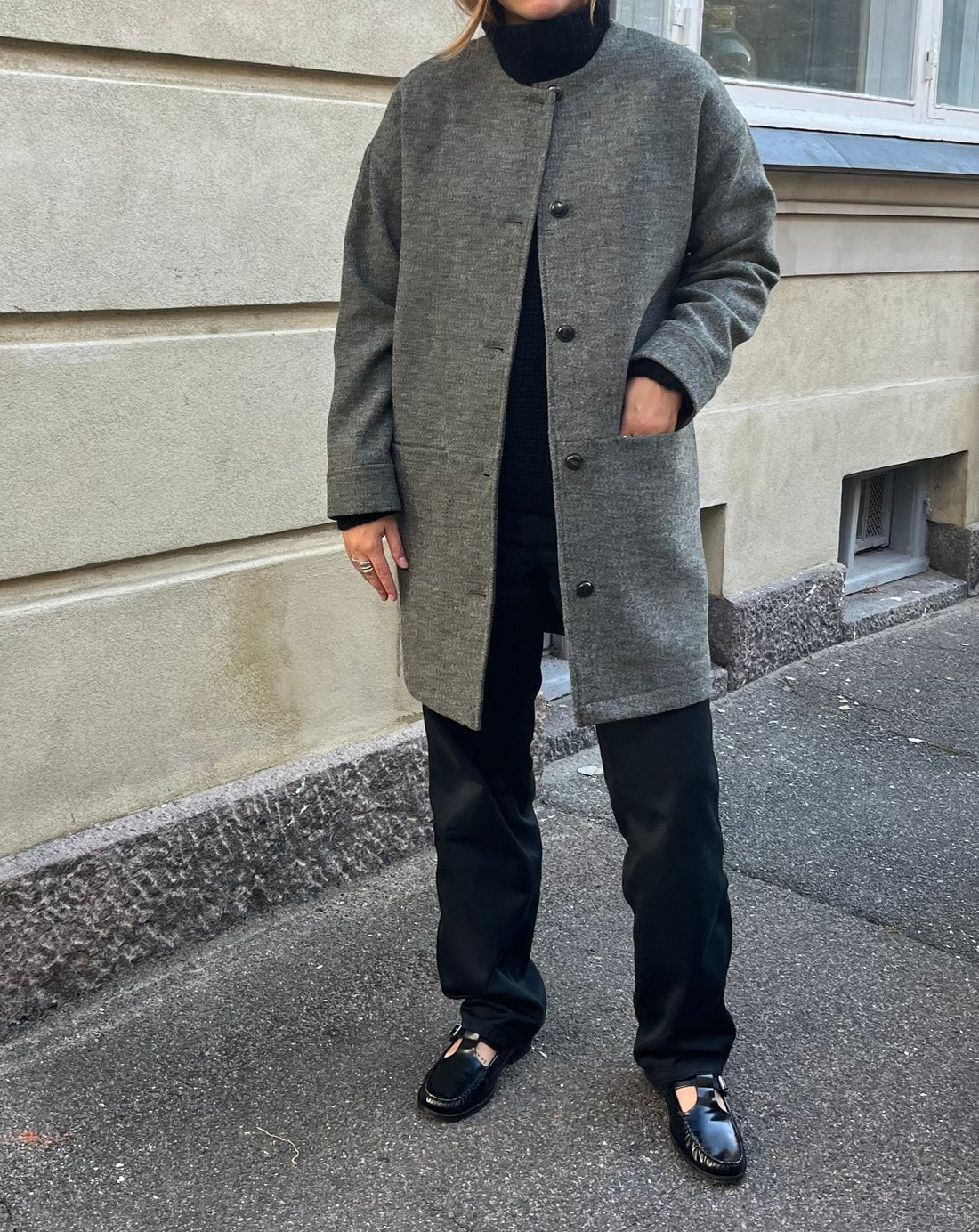 Celia grey check