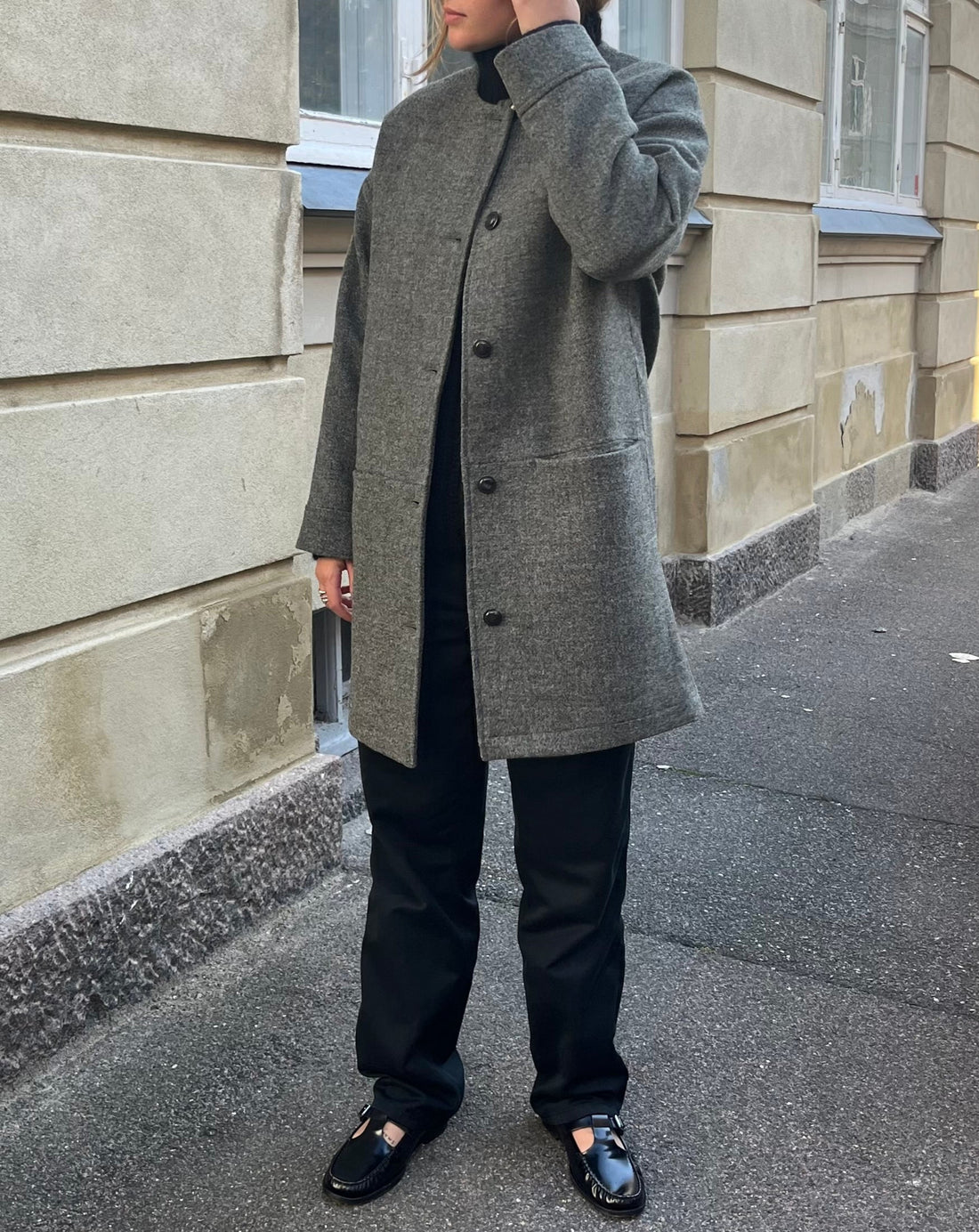 Celia grey check