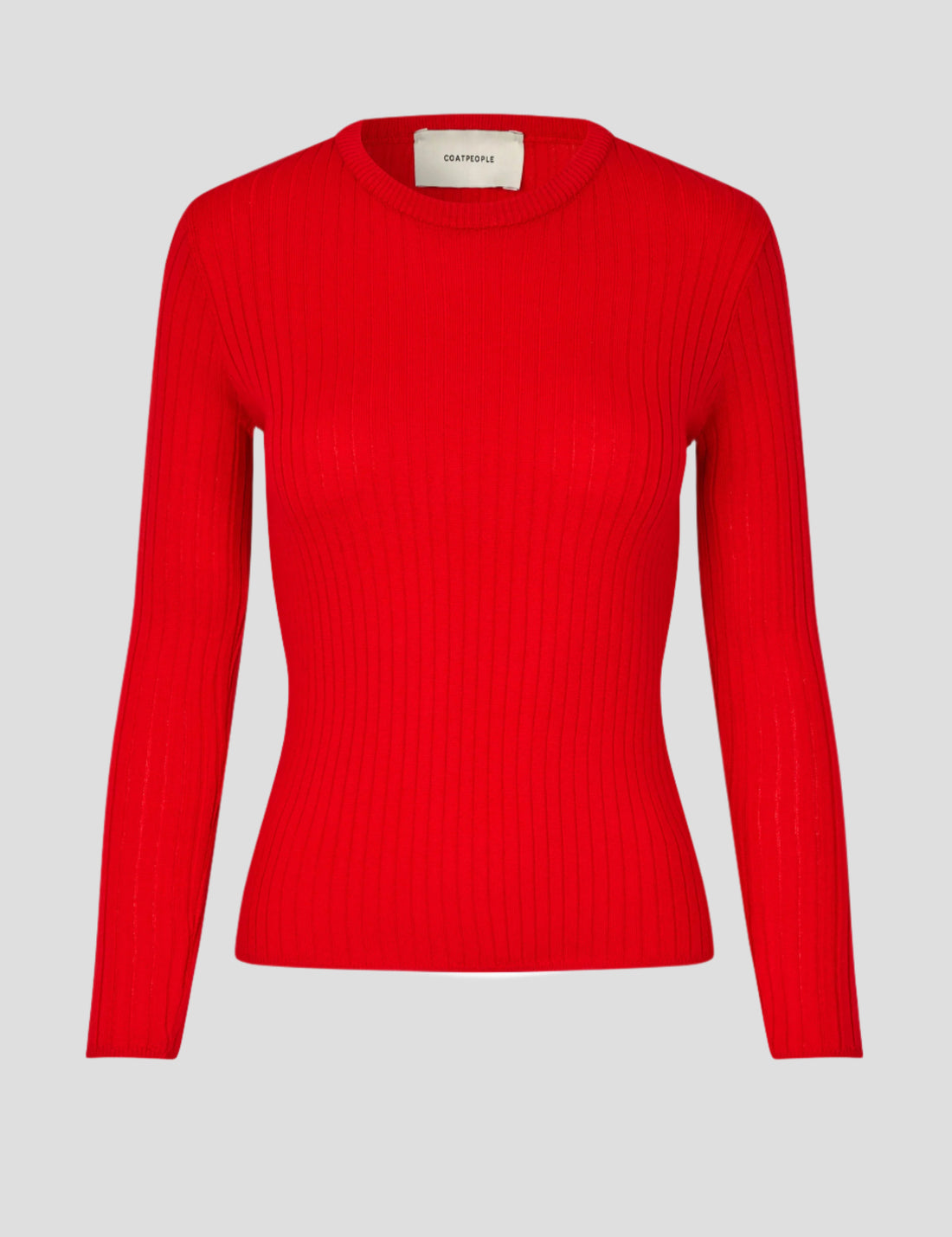 Julia merino knit red