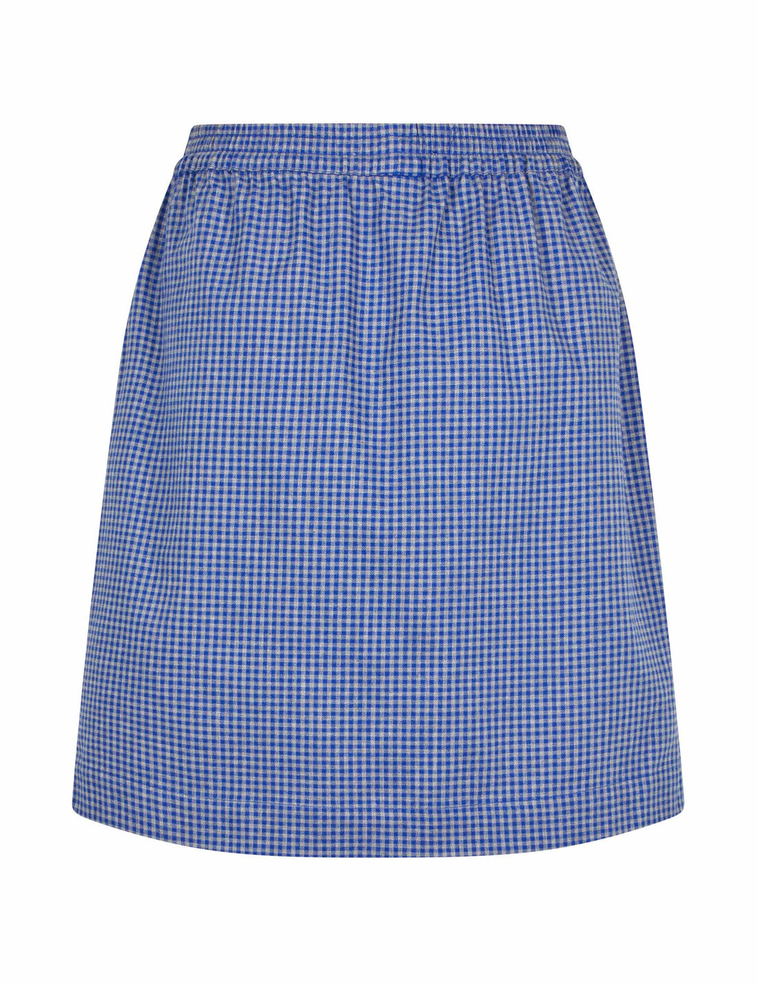 Kamille skirt grey/blue check