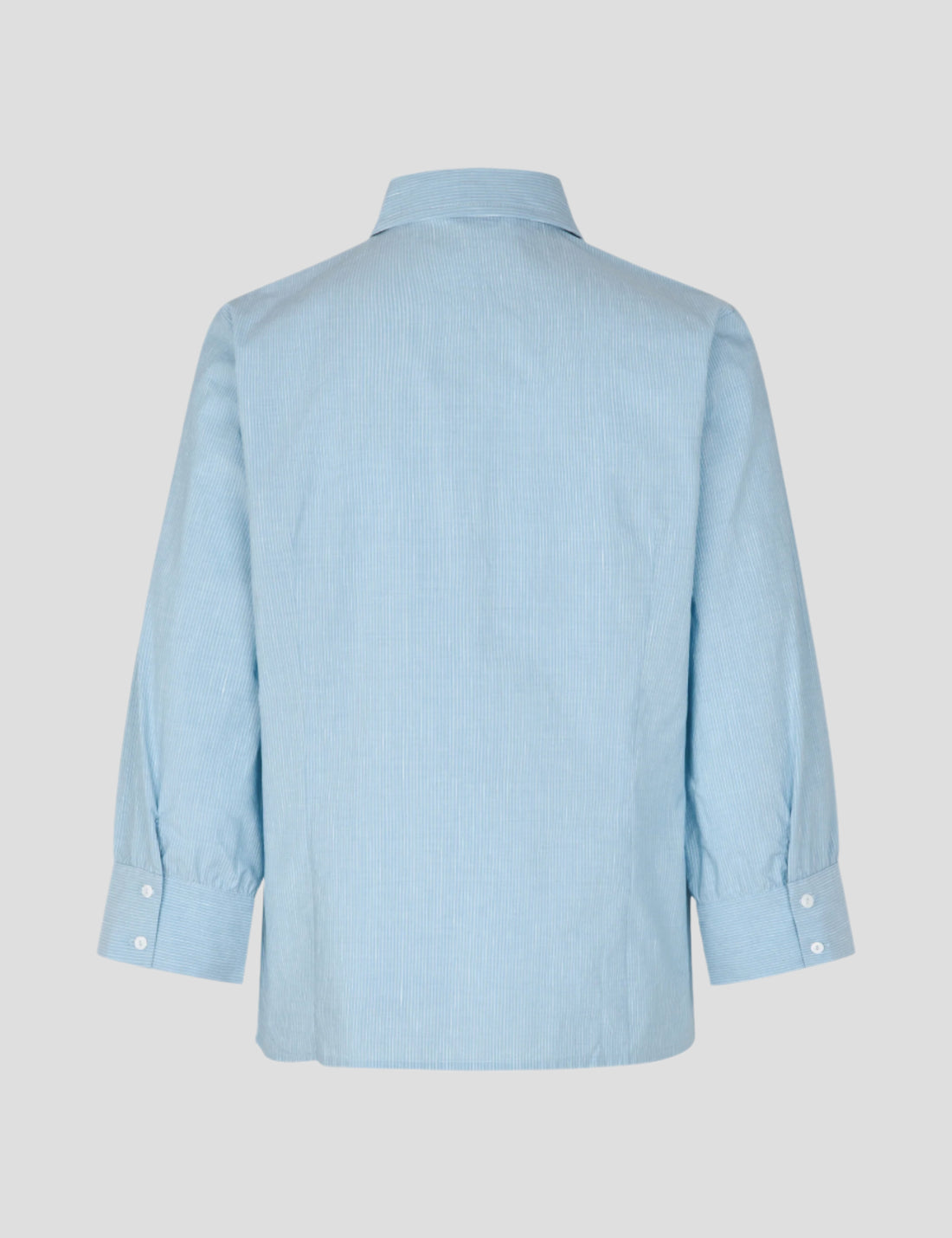 Laura shirt light blue/white stripe