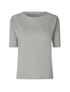 Louisa short sleeve t-shirt navy/cream stripe