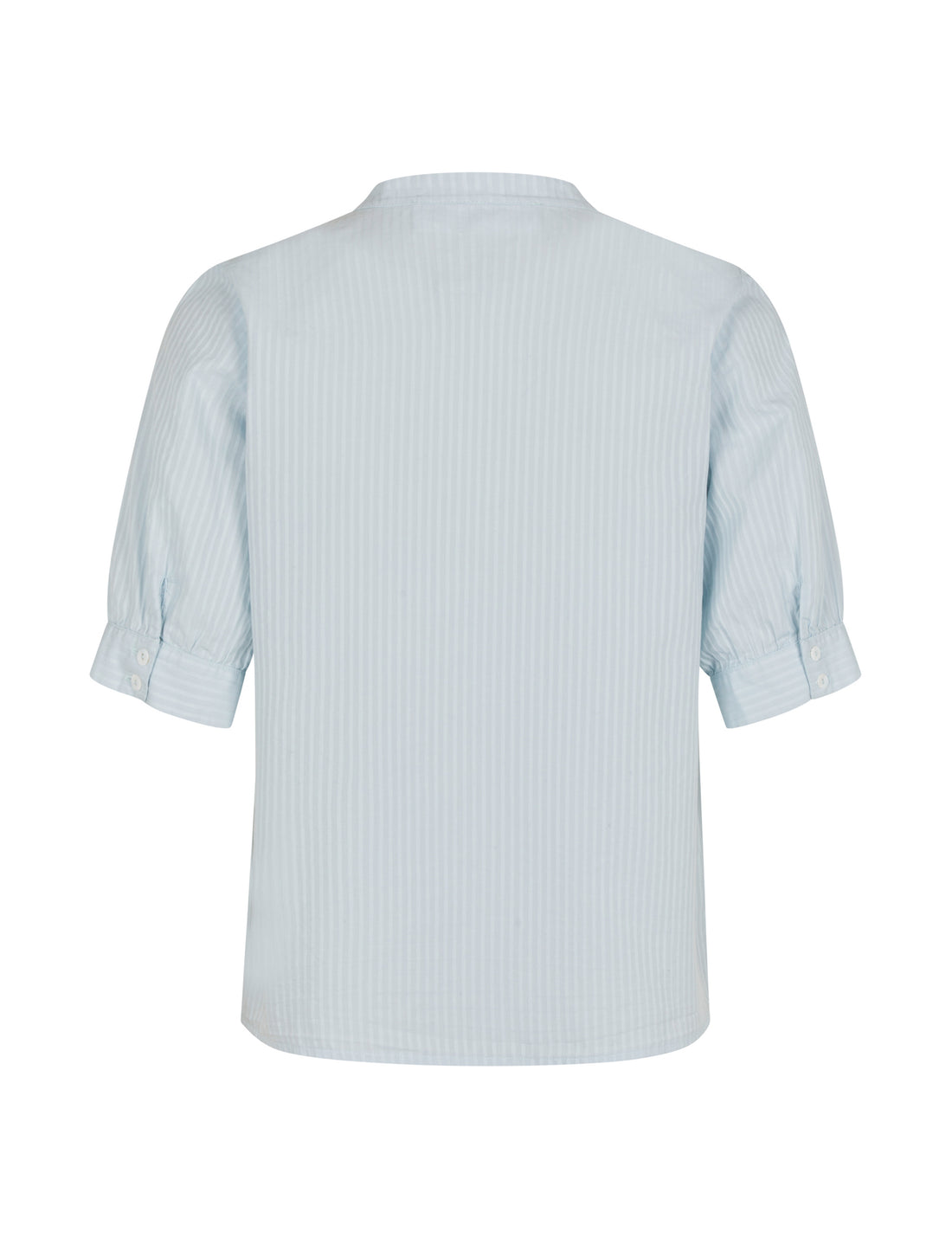Maja short sleeve shirt light blue stripe