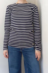 Mariniere heritage t-shirt off-white/navy