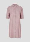 Rosa dress burgundy stripe