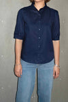 Rosa shirt black cotton