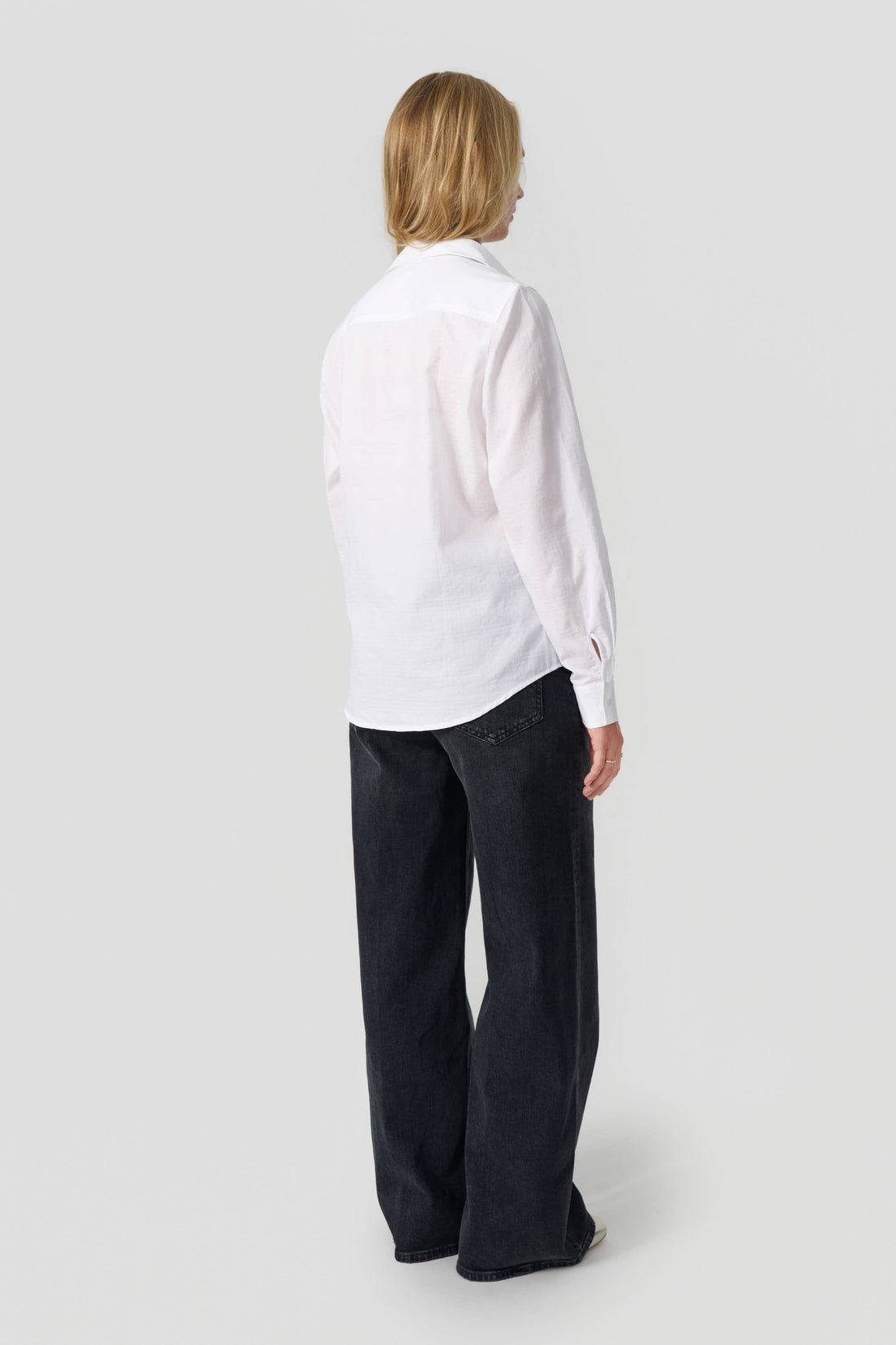 Lea shirt white check