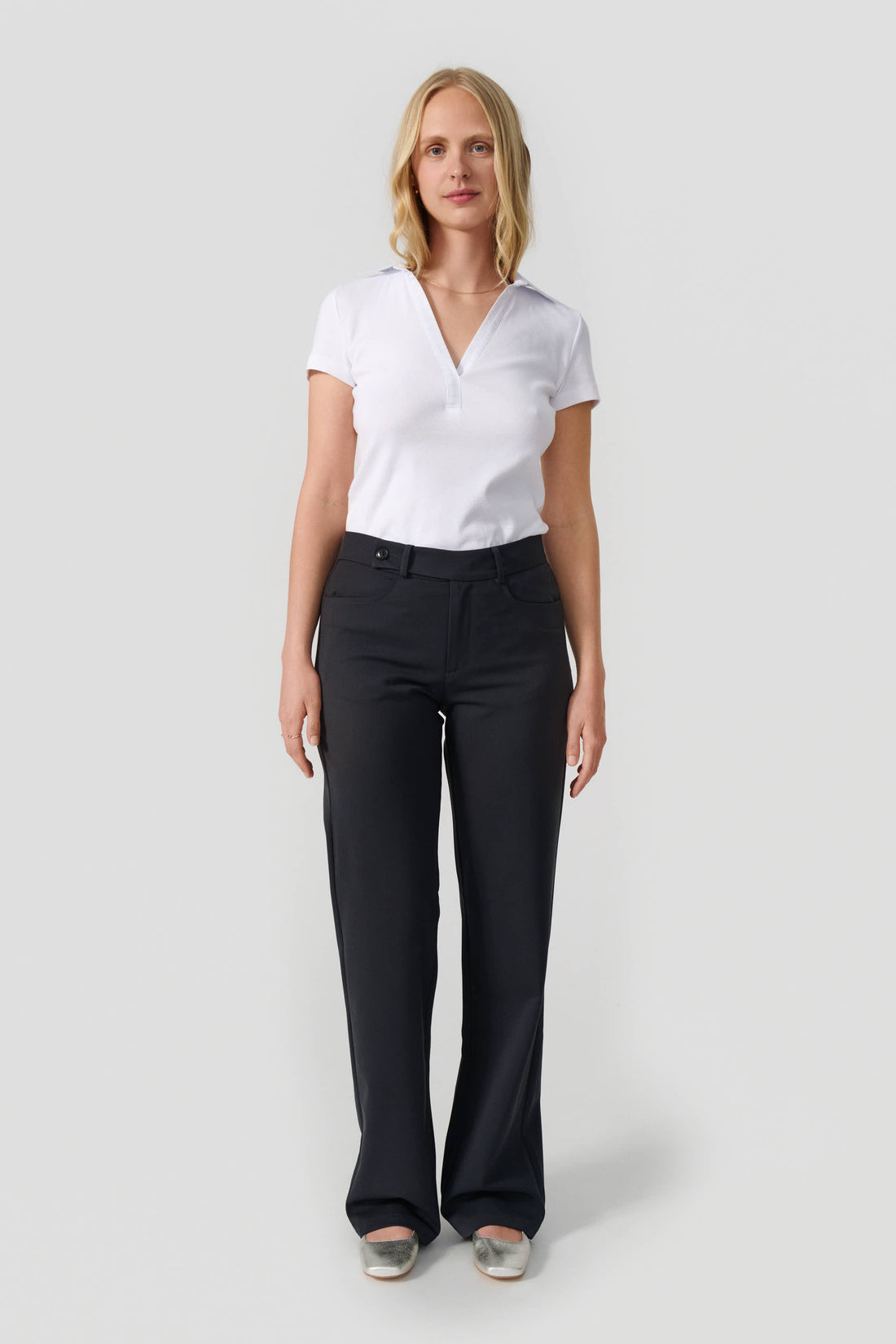 Phoebe anthracite wool mix