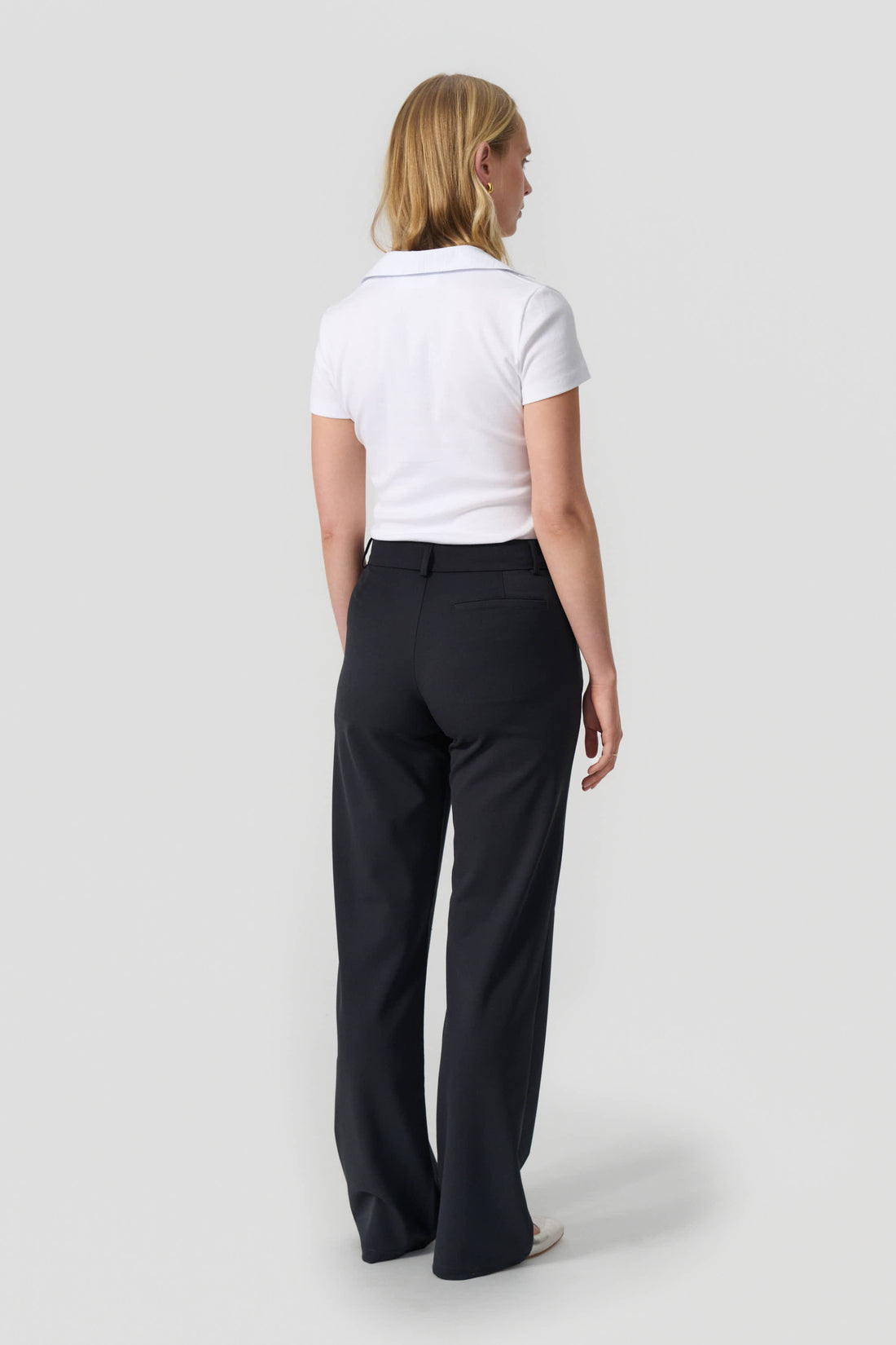 Phoebe anthracite wool mix