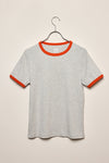 Stella t-shirt grey melange/warm yellow