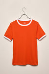 Stella t-shirt grey melange/warm yellow