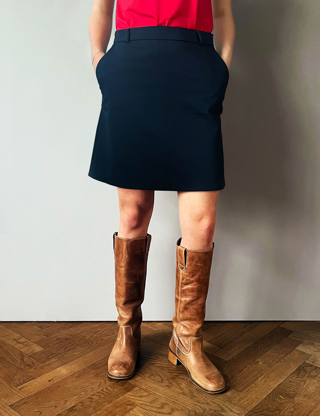 Annika skirt dark blue