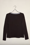 Dorrie long sleeve t-shirt black