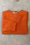 Lambswool crew-neck carmen