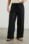 Emmie heathered flax linen pants