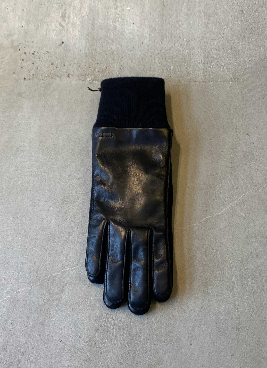 Jeanne leather gloves black