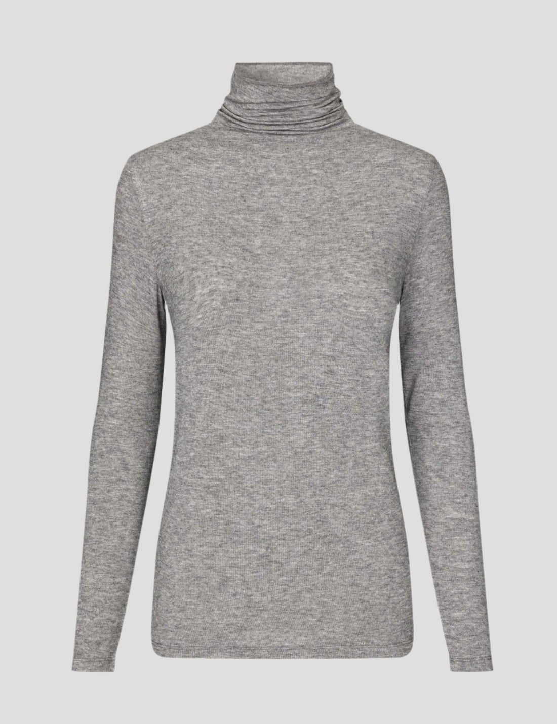 June blouse grey melange