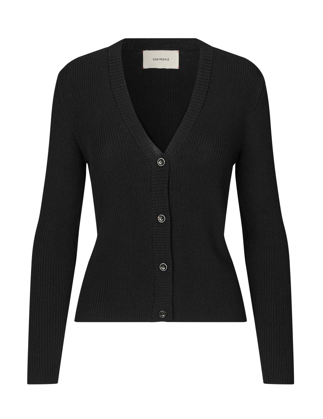 Nathalie merino cardigan black