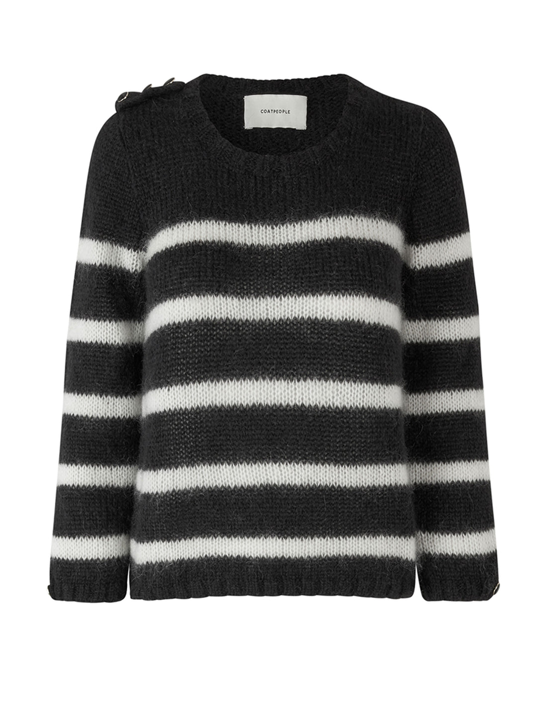 Norma knit black/off white
