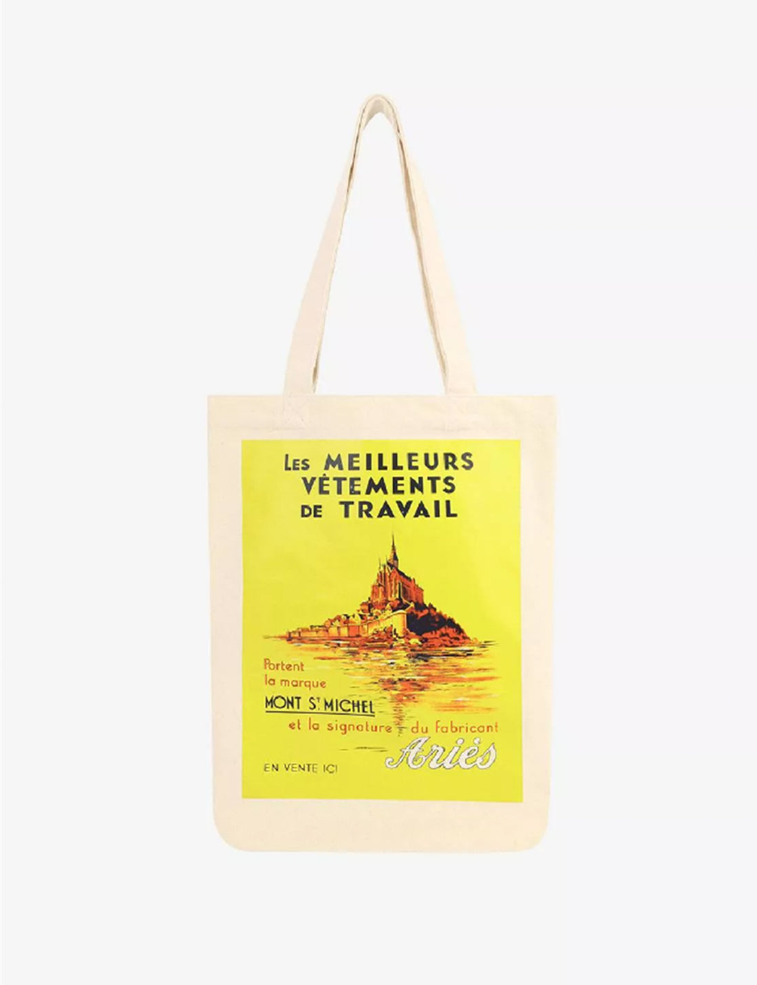 Advertisment print totebag orange