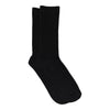 Fine wool rib socks grey melange