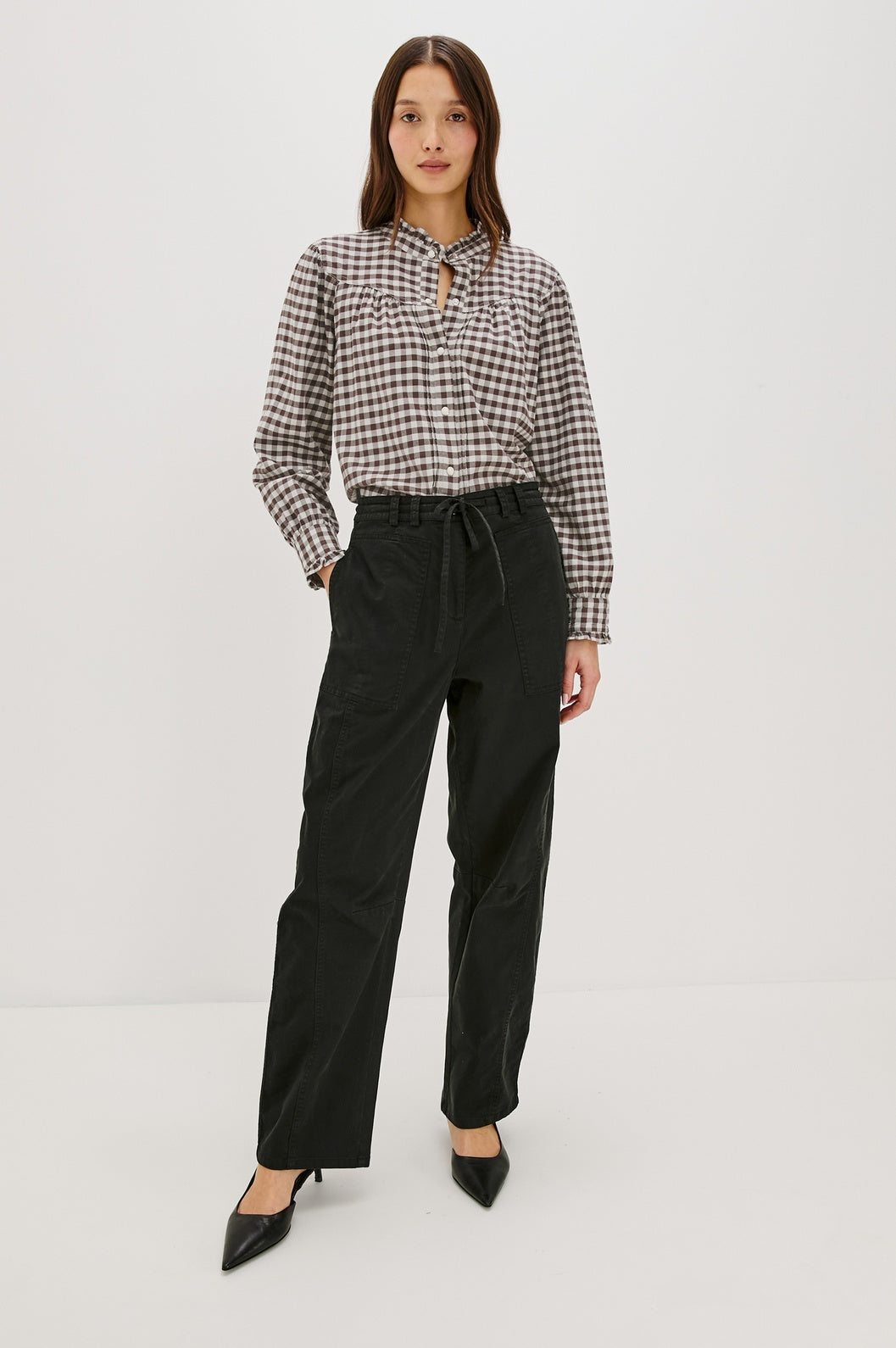 Alanna shirt chocolate chip