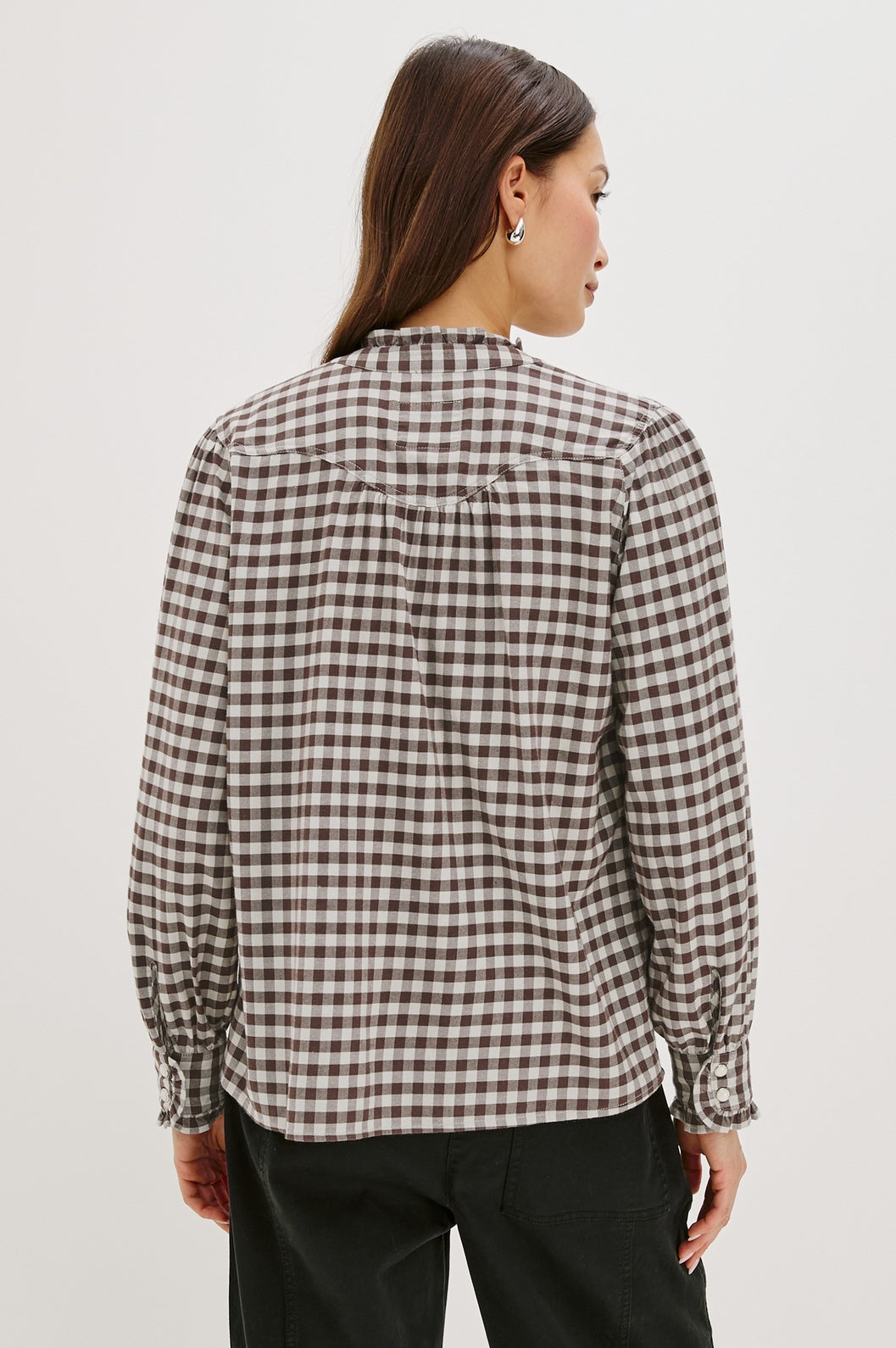 Alanna shirt chocolate chip