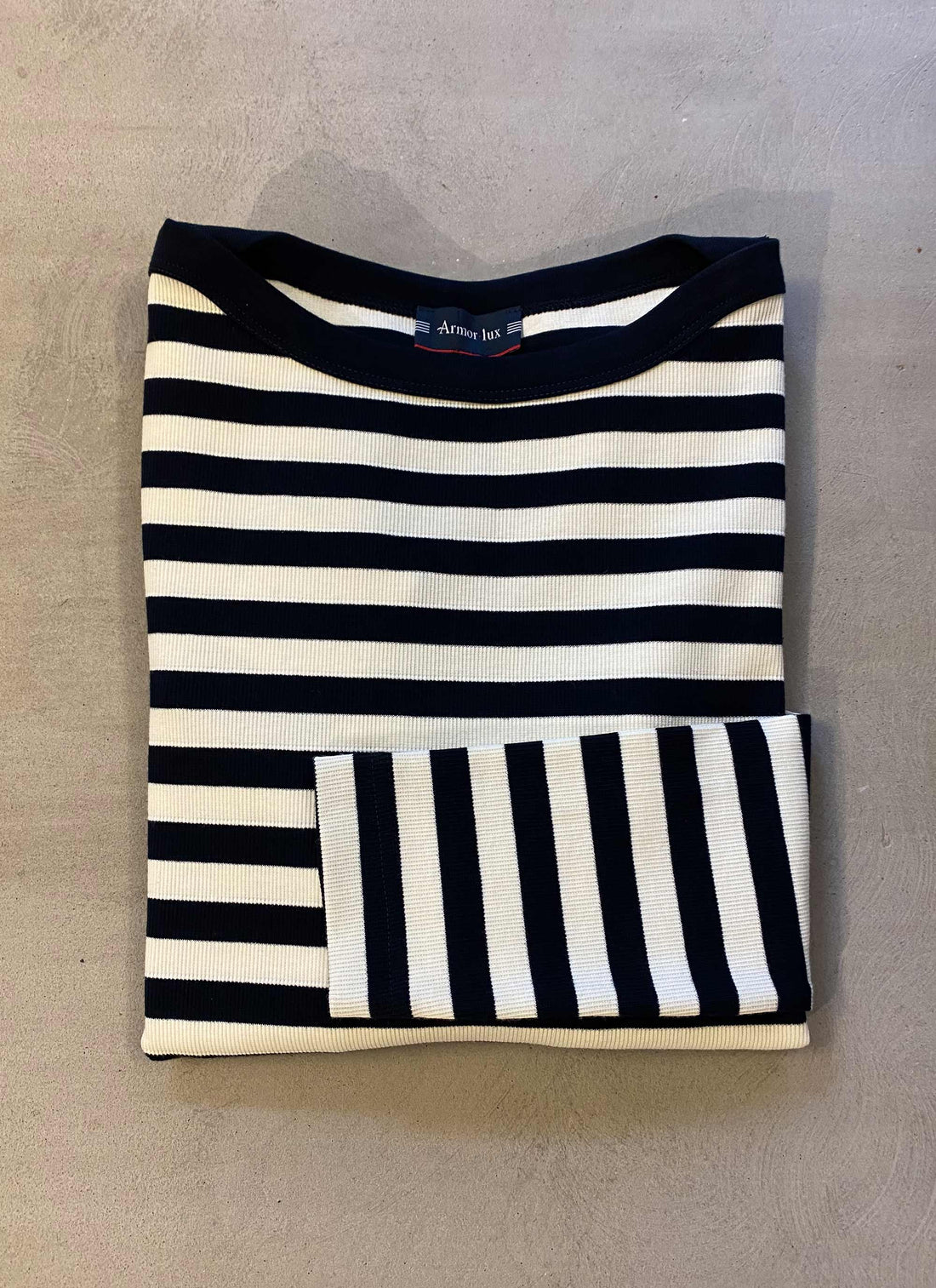 Mariniere erquy femme t-shirt navy/off white