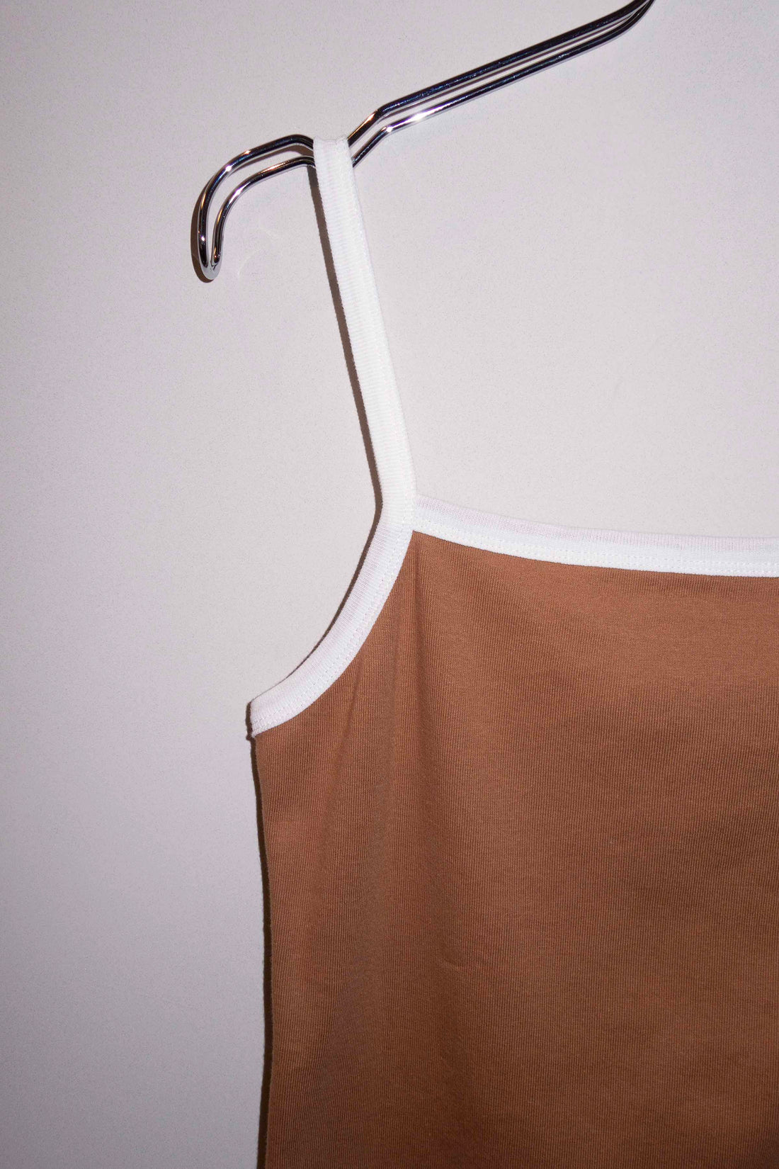 Aya top cappuccino/off-white