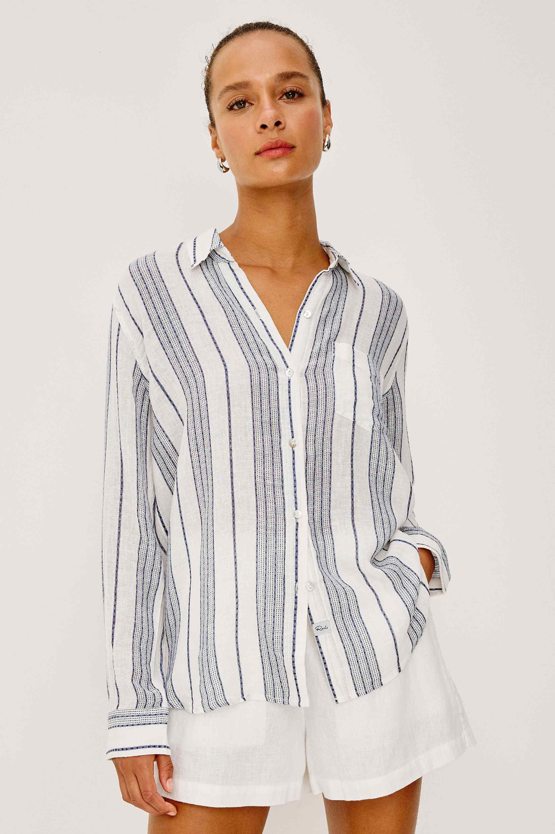Charli shirt salino stripe