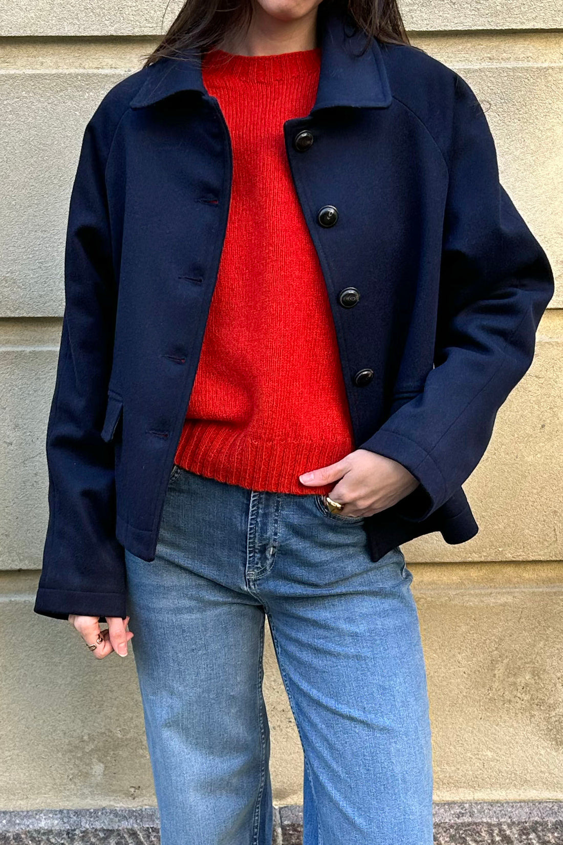 Kristine jacket navy
