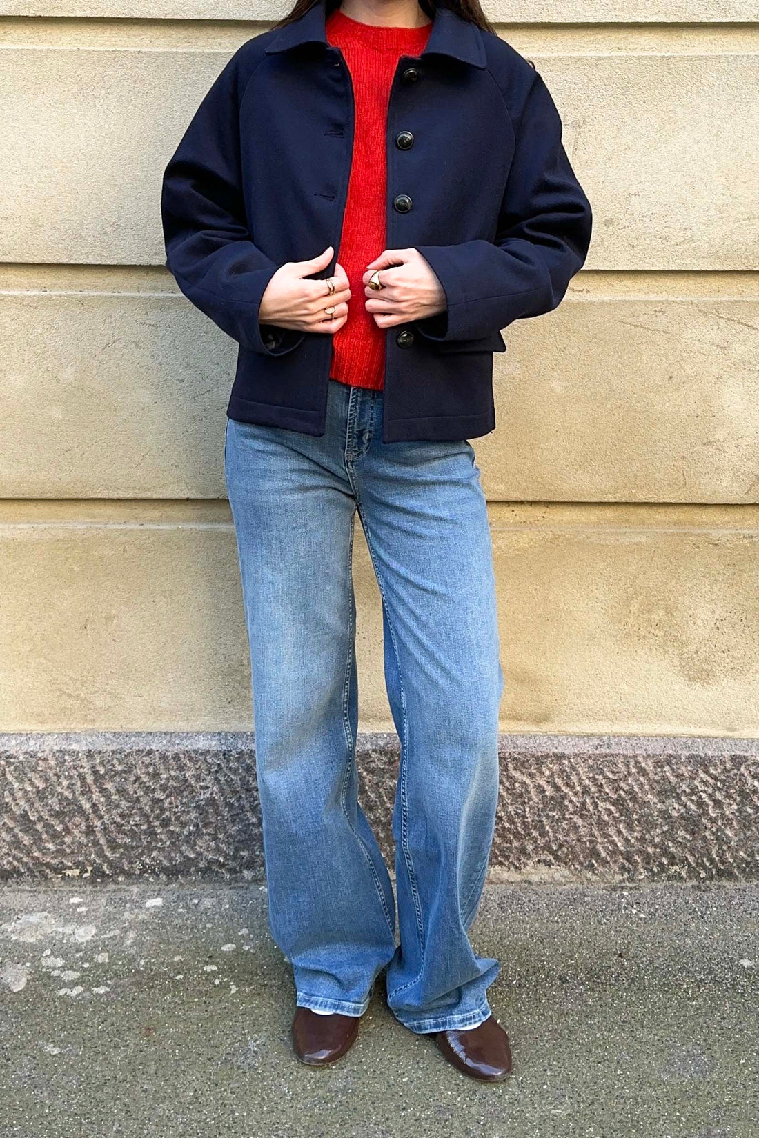 Kristine jacket navy