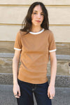 Stella t-shirt warm yellow/off-white