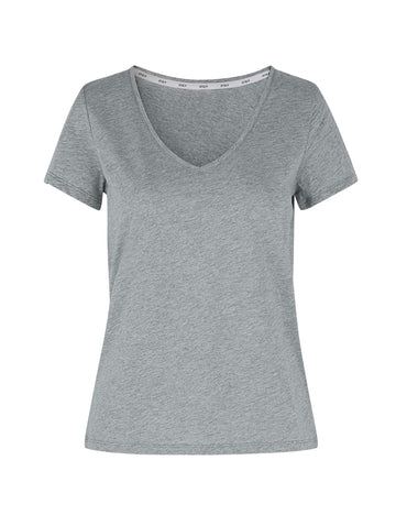 Coco short sleeve t-shirt grey melange