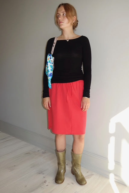 Thea skirt red