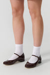Emilia mary janes glossy red patent leather