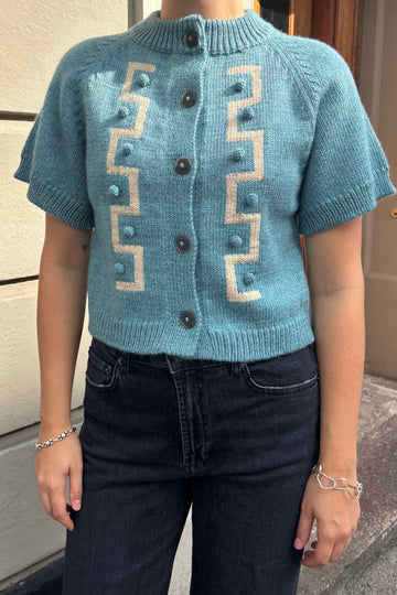 Sky key cardigan