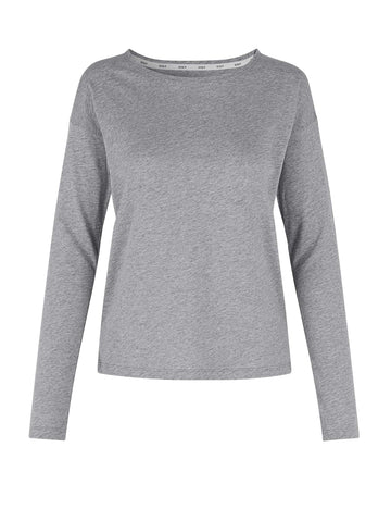 Dorrie long sleeve t-shirt grey melange