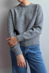 Lambswool crew-neck nectar